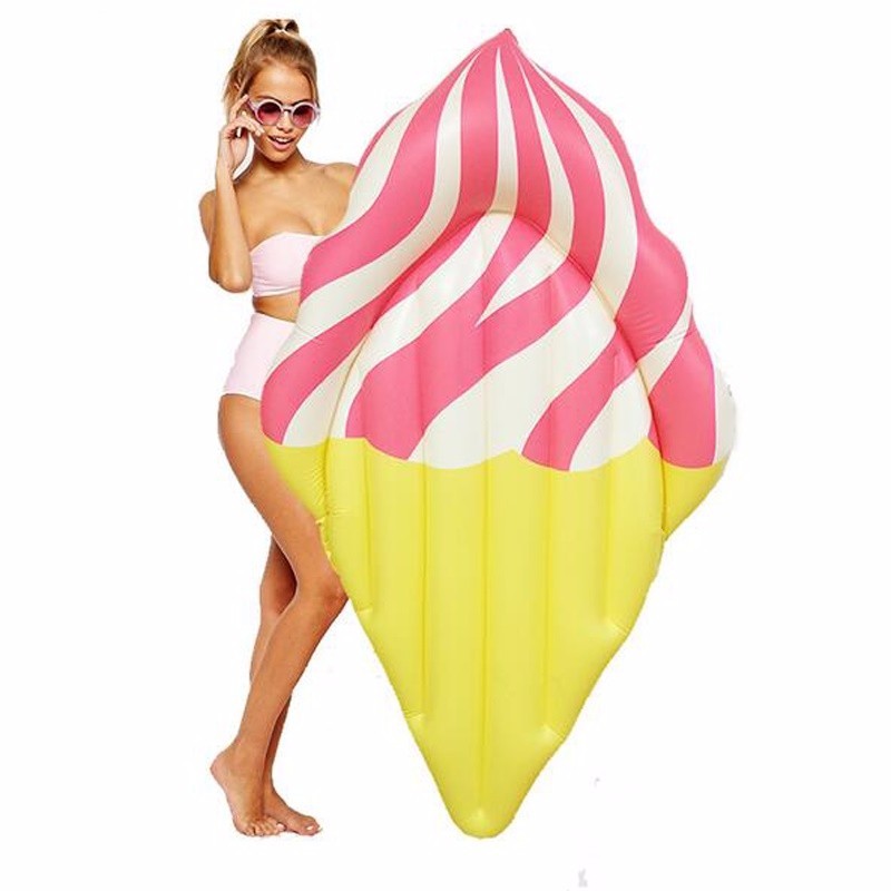 พูลโฟลทแพยางไอศครีม Ice-Cream Raft (Strawberry)