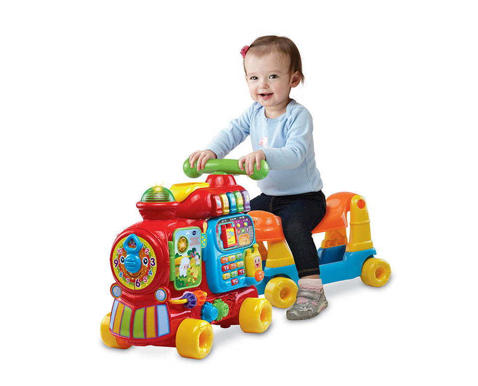 รถไฟหัดเดินเสริมพัฒนาการยอดฮิต VTech Sit-to-Stand Ultimate Alphabet Train