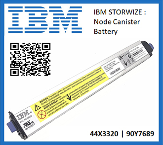 IBM 44X3320, 90Y7689, IBM Storwize, Node cannister battery ,V3500 , V3700 , V5000