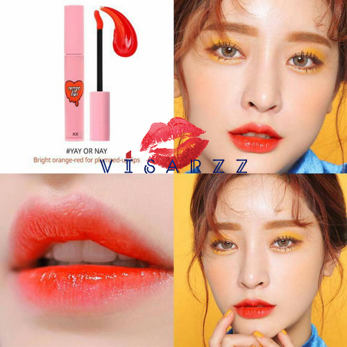 3CE Tattoo Lip Tint # Yay or Nay ทิ้นรูปแบบใหม่ ทาแล้วปากไม่แห้ง สีติดทนนาน