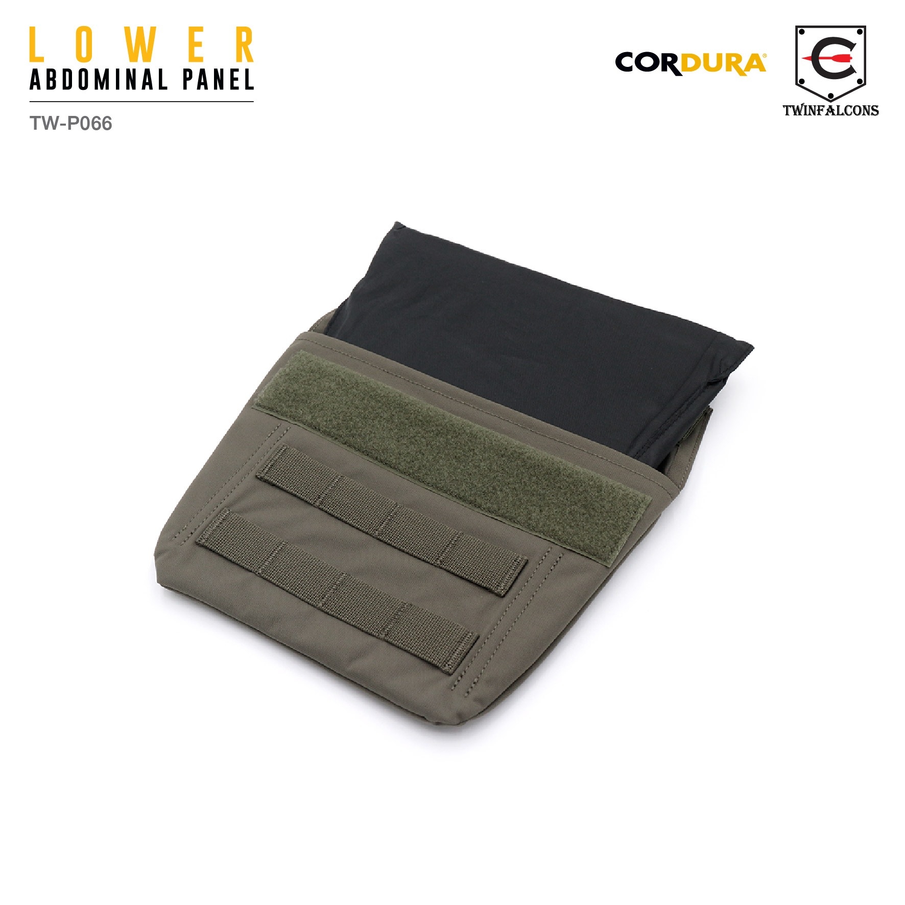 🇹🇭⫸ ซองใส่เพลทขาหนีบ Lower Abdominal Panel ( Twinfalcons ) [ TW-P066 ]