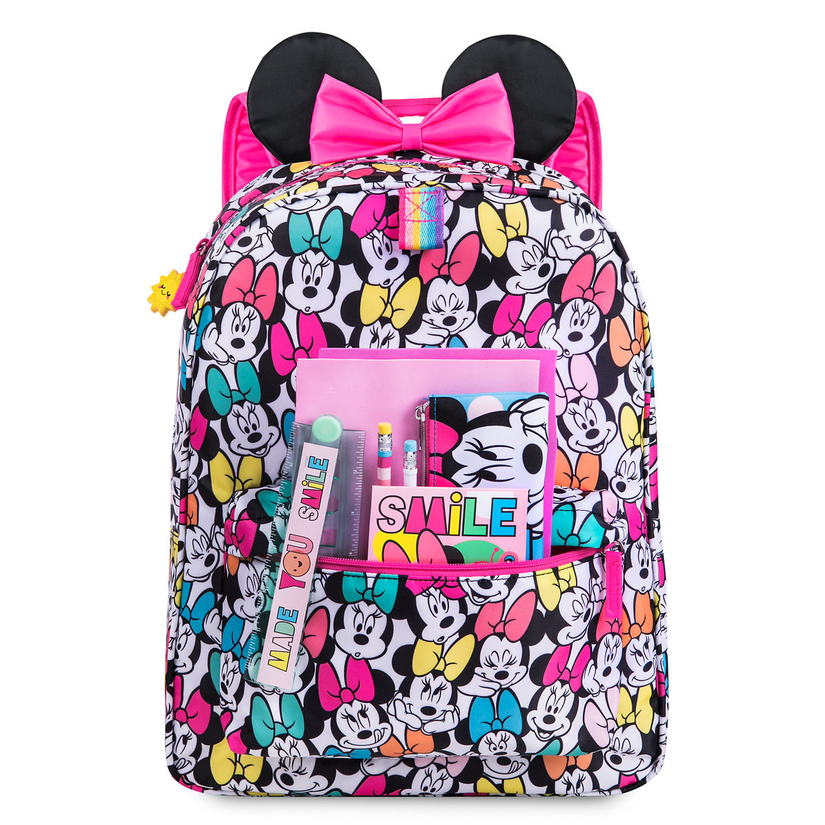 กระเป๋าเป้สะพายหลังสำหรับเด็ก Disney Backpack (Minnie Mouse Rainbow)