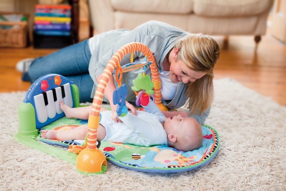 เพลย์ยิมเสริมพัฒนาการ Fisher-Price Kick 'n Play Piano Gym (Discover 'n Grow)