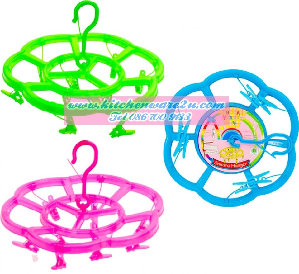 P05676 พวงตากผ้า ทานตะวัน สีเจ็บ (ราคาส่งต่อ 1 โหล : 12 อัน คลิ๊กที่สินค้าเพื่อดูรายละเอียด)
