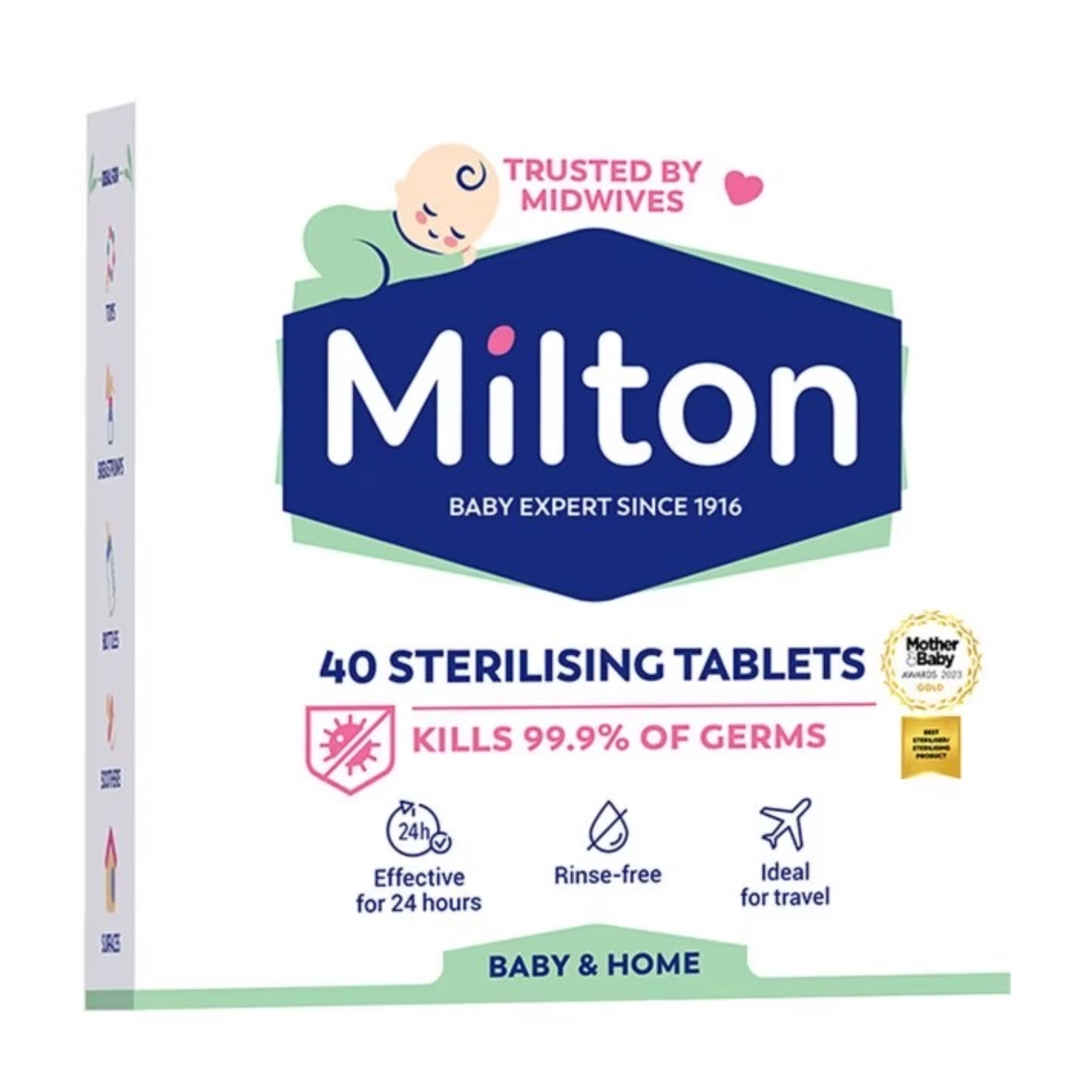 เม็ดฟู่กำจัดเชื้อโรค Milton Sterilising Tablets