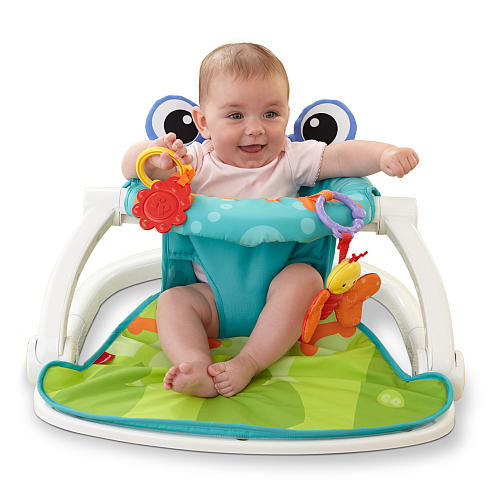 เก้าอี้แสนสนุกเสริมพัฒนาการ Fisher-Price Sit-Me-Up Floor Seat (Froggy Edition)