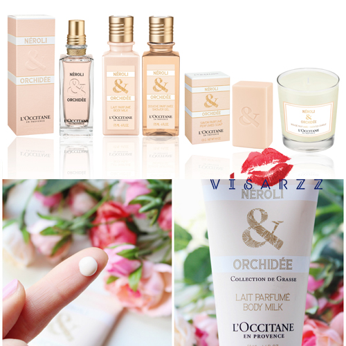 (Tester) L'Occitane Neroli & Orchidee Body Milk 50mL โลชั่นบำรุงผิวผสมน้ำหอม เนื้อบางเบา & ซึมลงสู่ผิวได้รวดเร็ว ส่วนผสมเอสเซ้นส์จากเนอโรลี่และกล้วยไม้จากมาดากัสก้า ผ่อนคลายผิวและมีกลิ่นหอมจากฟลอร่าฟรุ๊ตตี้ ยืดความชุ่มชื้นและความสบายให้แก่ผิว
