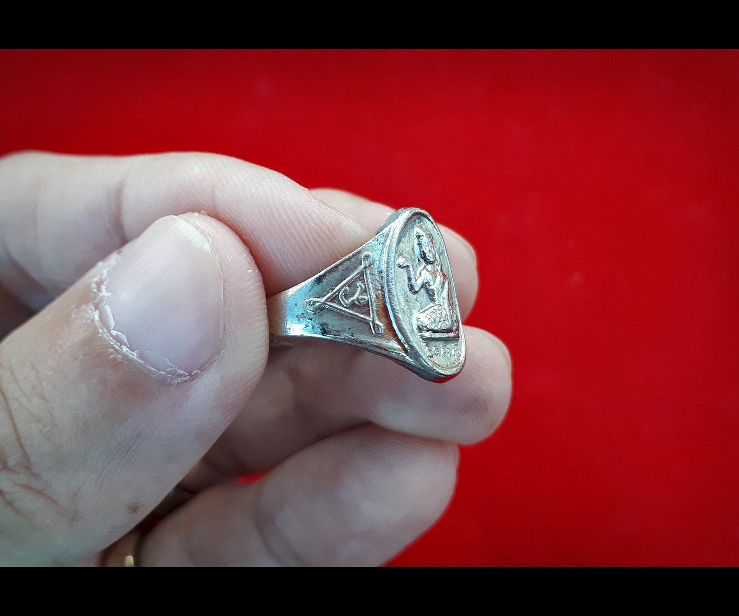 แหวนนางกวัก มีอานุภาพ กวักเงิน ทรัพย์ คน เมตตามหานิยม ป้องกันอสรพิษ เขี้ยวงา หลวงพ่อเอก (เดิมอยู่วัดเขาแร่) เขาธัมมสรณ์