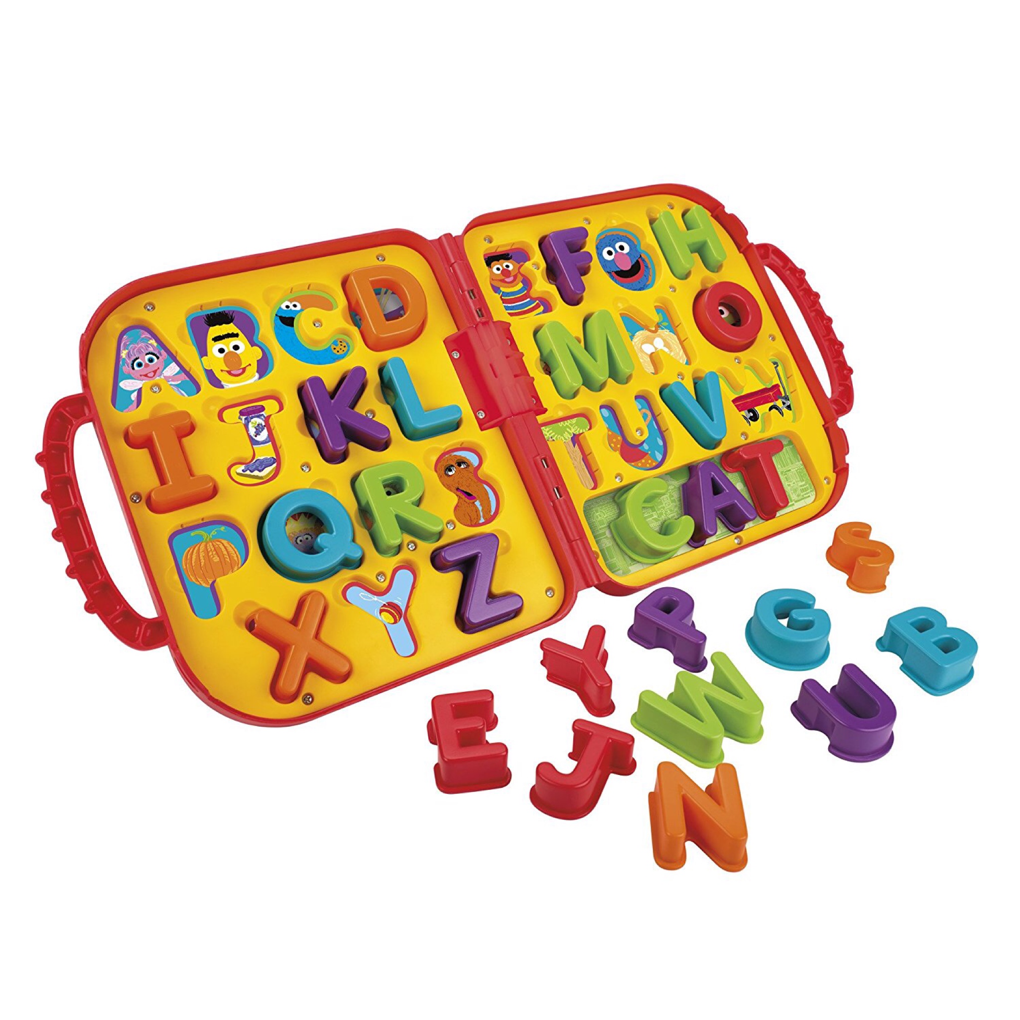 ชุดกระเป๋าตัวอักษรภาษาอังกฤษ Hasbro Playskool Friends Sesame Street Elmo's On the Go Letters