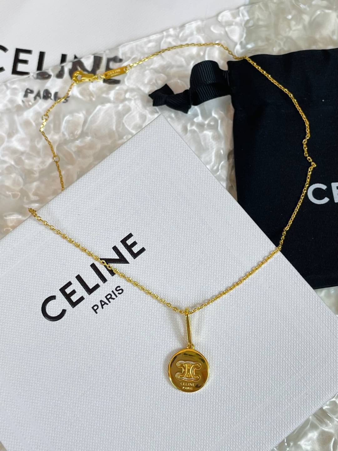CELINE NECKLACE สร้อยคอสุดเลอค่า (แอดไลน์ก่อนสั่งซื้อ)