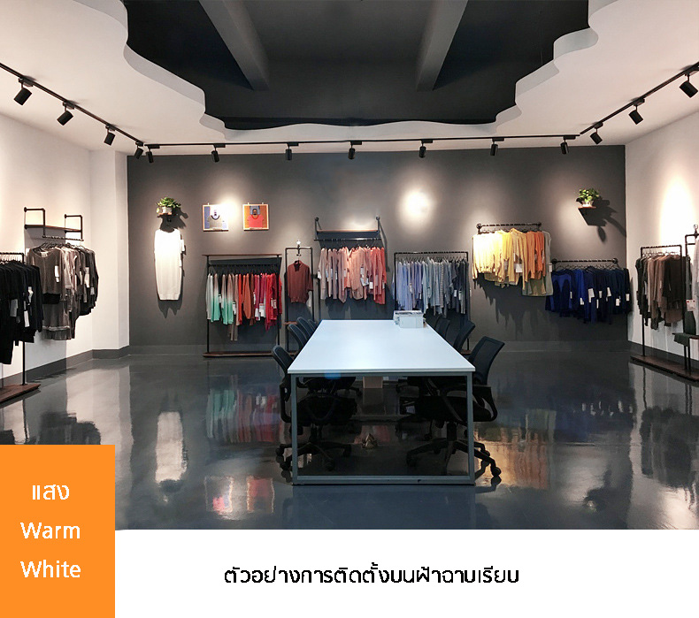 Track light COB Led สำหรับโฟกัสแสงไฟเฉพาะจุด [CMJ-GDD-002]