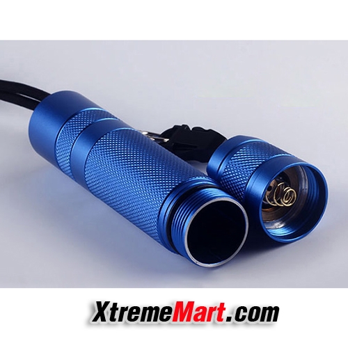 ไฟฉาย Convoy S2+ Blue XML2 U2-1A 7135 x 8 แสงขาว 3/5 โหมด 1000 LM Flashlight (สีฟ้า)