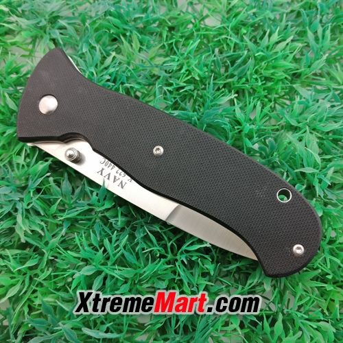 มีดพับ NAVY รุ่น K-622 Liner Lock 440C Stainless steel Folding Knife (สีดำ)
