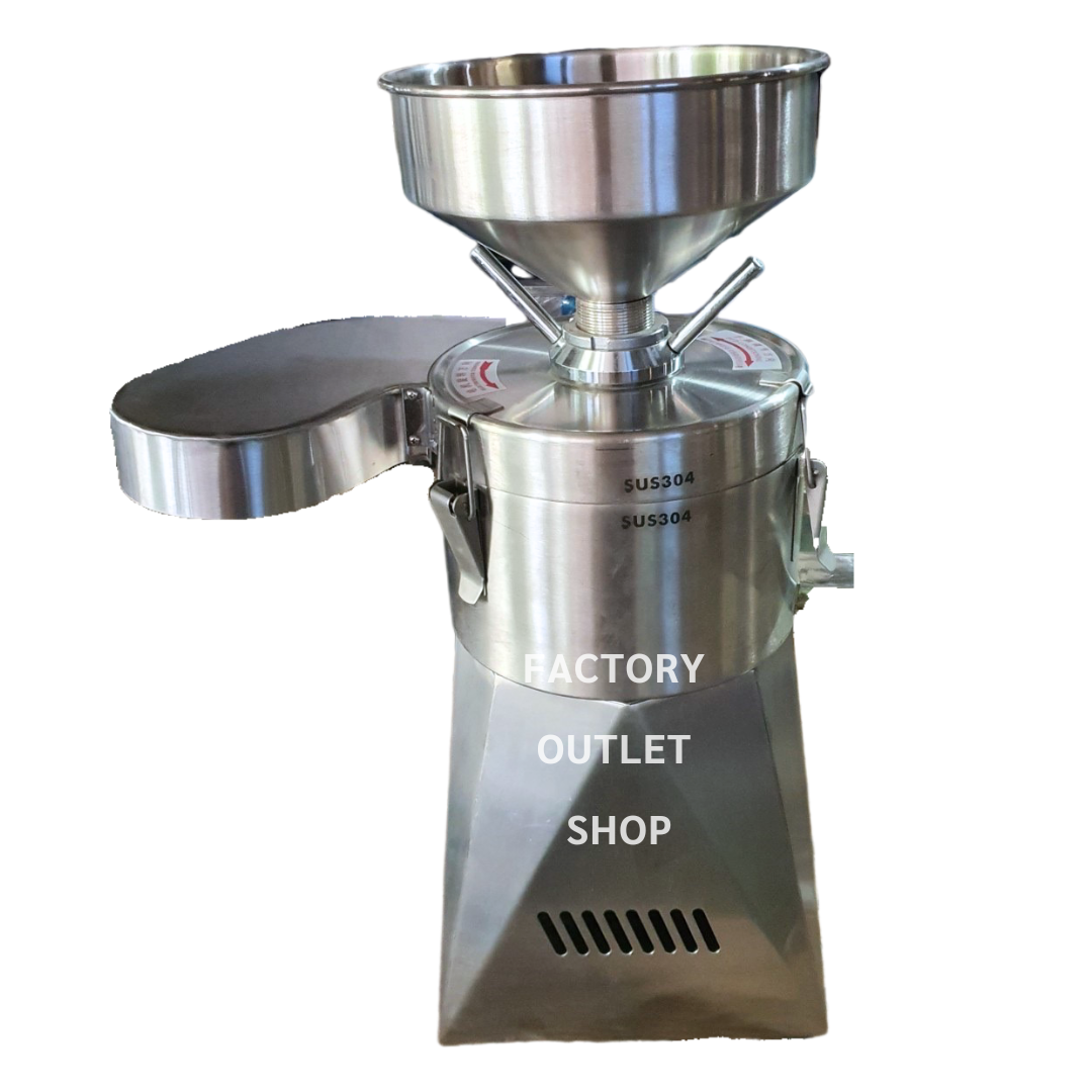 เครื่องทำน้ำเต้าหู้แยกกาก 60 กก./ชม เครื่องโม่ทำน้ำเต้าหู้ Soy Bean Machine
