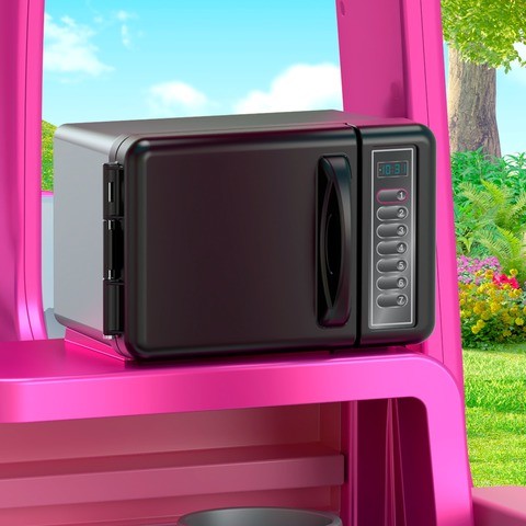 รถแบตเตอรี่แนวแคมเปอร์ Fisher-Price Power Wheels Barbie Dream Camper