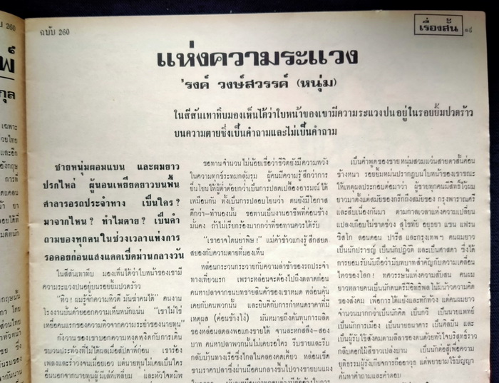 ฟ้าเมืองไทย ฉบับที่ 260