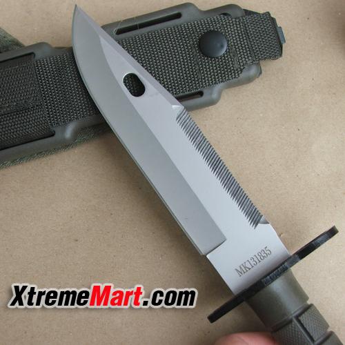 มีดใบตาย M9 มีดติดปลายปืนไรเฟิลตระกูล M16, AR15, M4, G3 และปืนมาตรฐาน NATO รุ่นอื่นๆ