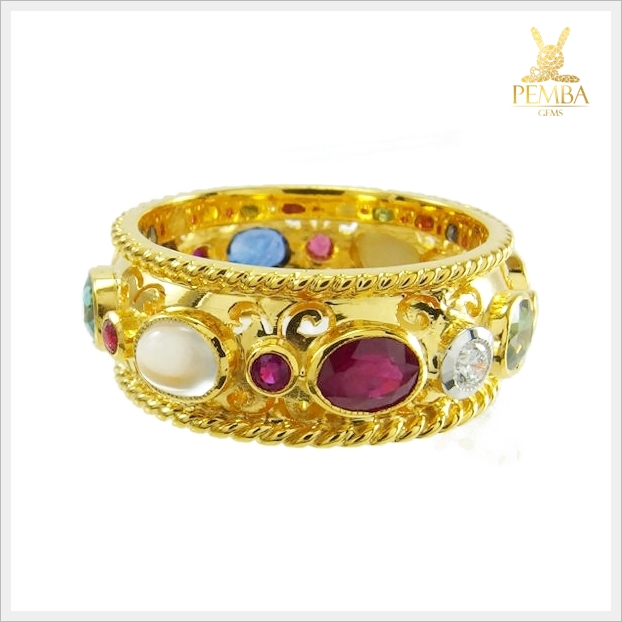 แหวนพิรอดนพเก้า เสริมสิริมงคลชีวิต อำนาจบารมี (สามารถสั่งทำได้ค่ะ)