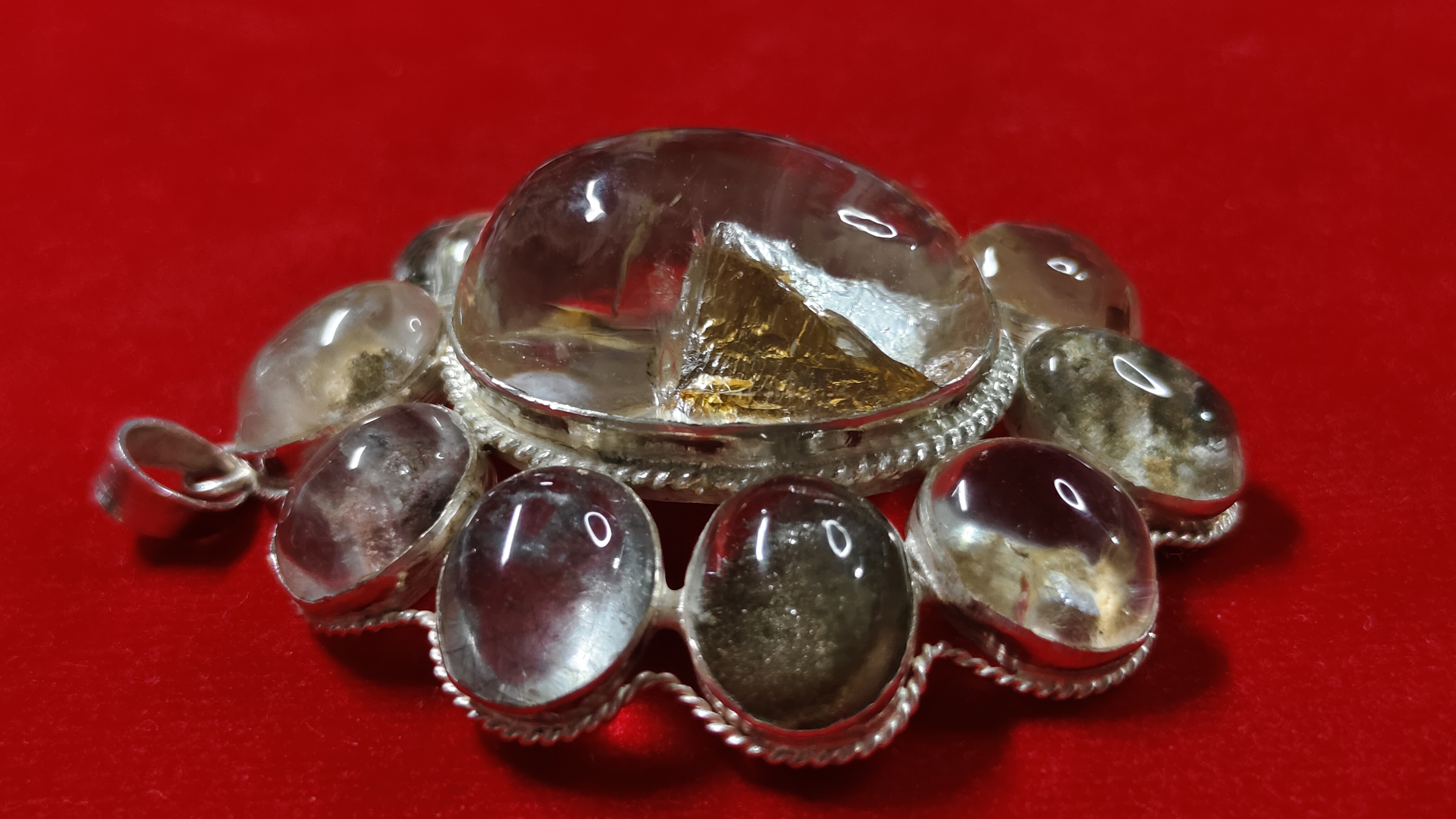 #จี้แก้วโป่งข่าม รหัสC-028