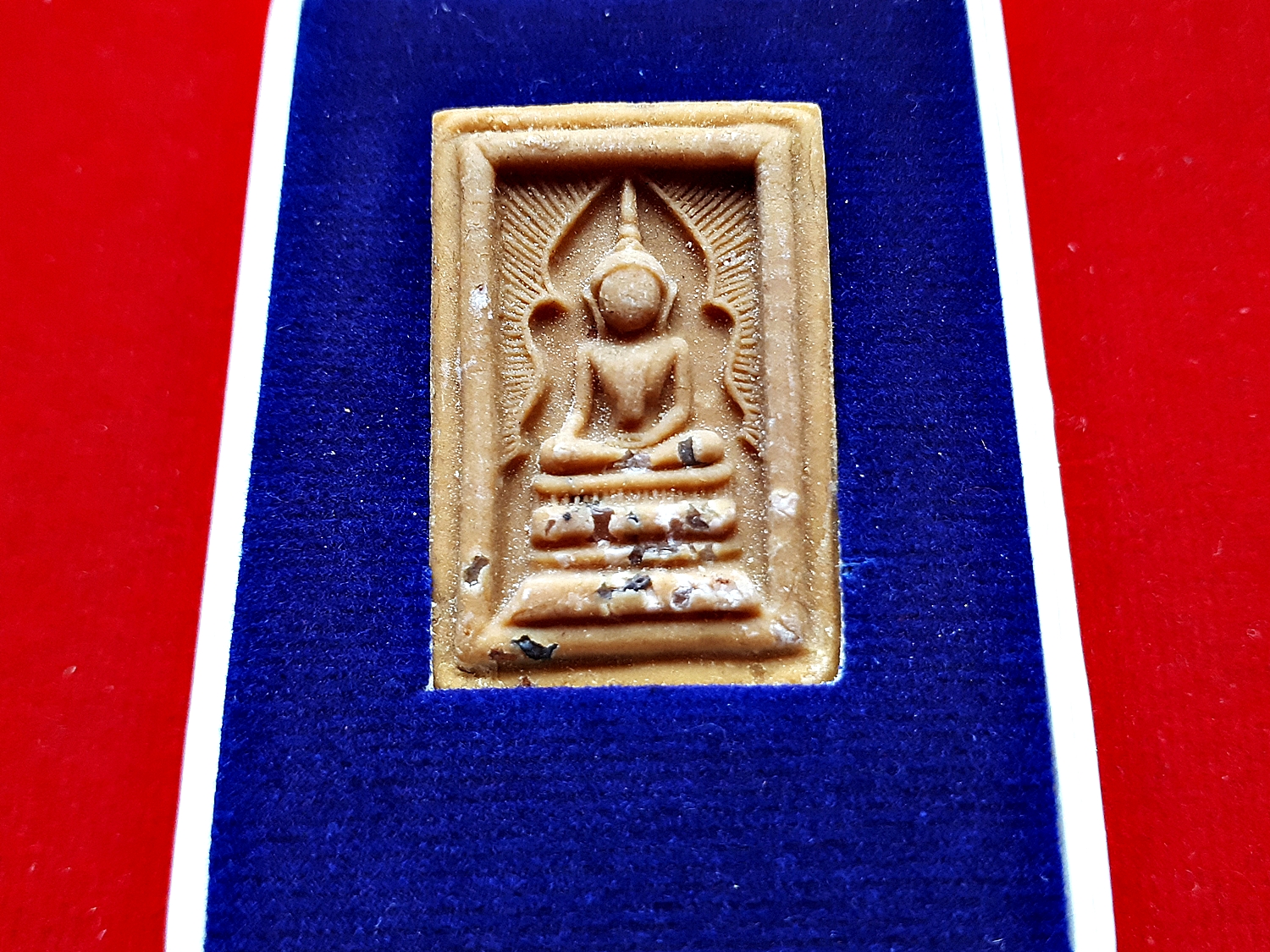 พระสมเด็จแหวกม่าน(พระแหวกม่าน แหวกอุปสรรค) หลัง ยันต์ครู หลวงพ่อกวย วัดโฆสิตามราม - รุ่นแรงครู ปี2560 เนื้อผงอิทธิเจแก่น้ำมัน (รวมมวลสารเก่า) #รับประกันแท้