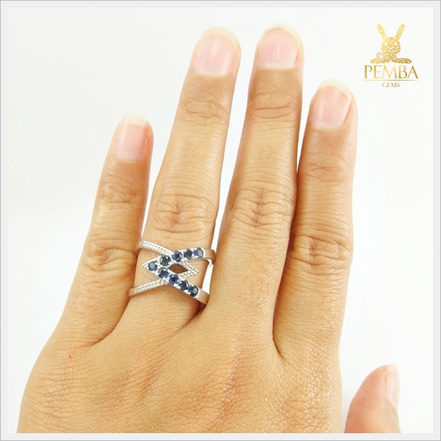 แหวนไพลินแท้ สัญลักษณ์ของความร่ำรวย ศรัทธาเชื่อมั่น แหวนพลอยแท้