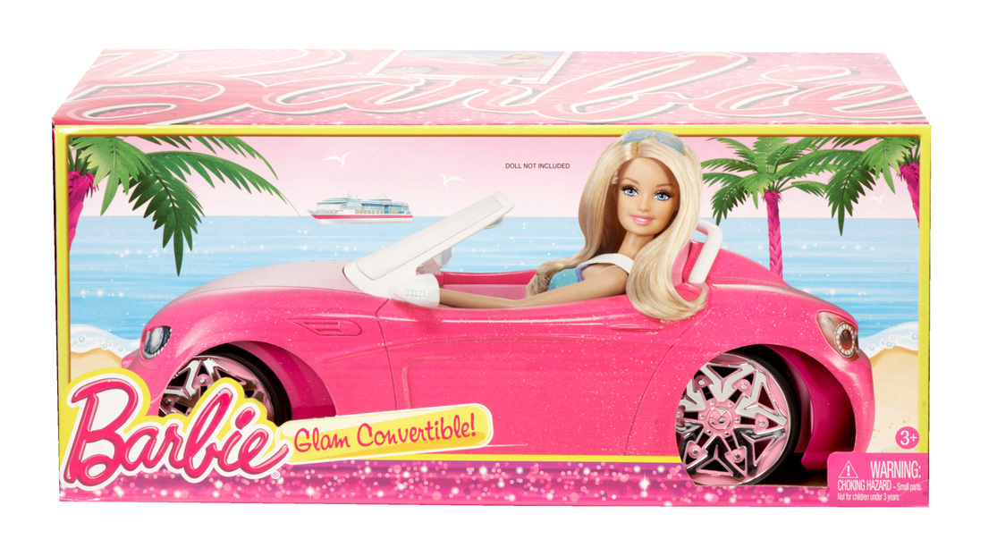 รถสปอร์ตสำหรับสาวสวยบาร์บี้ Barbie Glam Convertible