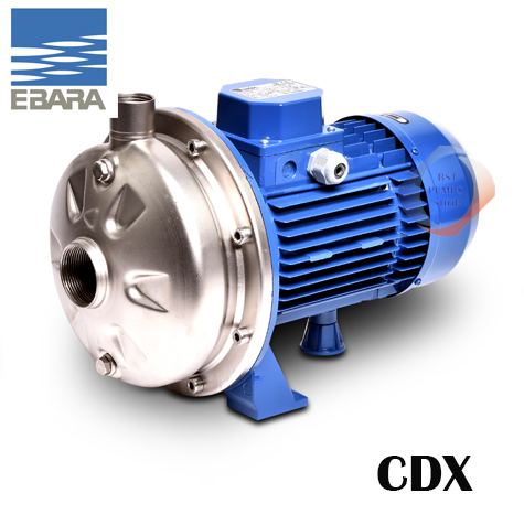 EBARA CDX ปั้มน้ำหอยโข่งสแตนเลสใบพัดเดี่ยว