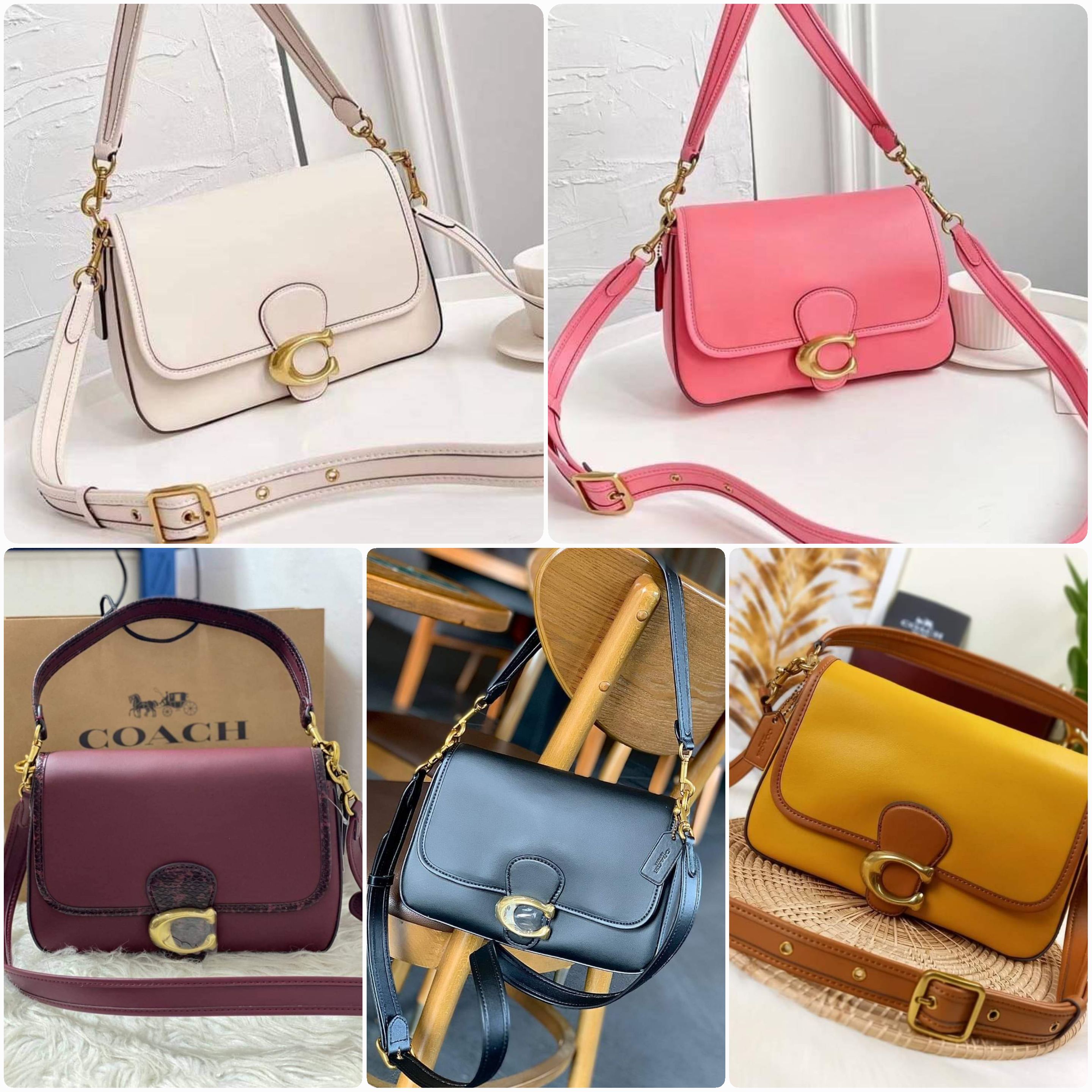 COACH SOFT TABBY SHOULDER BAG ((C4823)) (แอดไลน์ก่อนสั่งซื้อ)