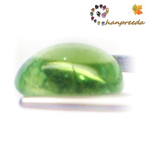 Natural Peridot พลอยเพอริดอท รูปไข่หลังเบี้ย หนัก 4.88 กะรัต สีเขียวตองอ่อน สีหวานสวย มองตาเปล่ามีตำหนิ มีฟองจุดเล็กๆในเม็ดพลอย แต่ไม่น่าเกลียด