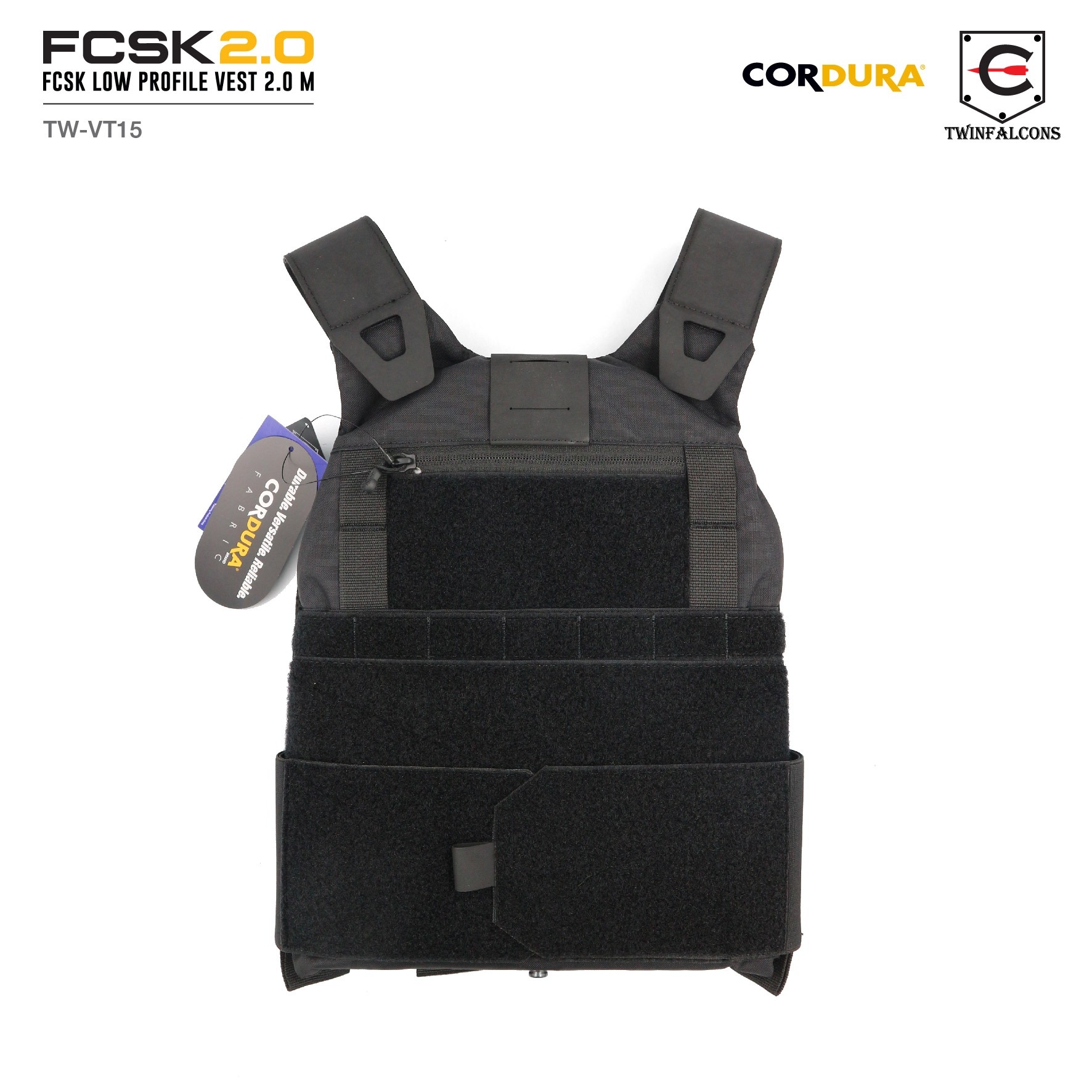 เสื้อเกราะ FCSK 2.0 Plate Carrier ( Twinfalcons ) [ TW-VT15 ] (K2600)