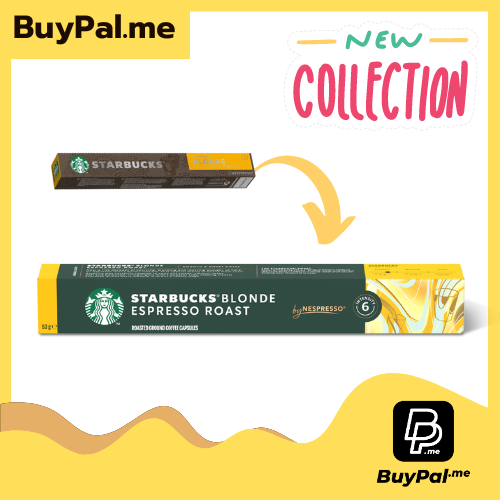 Starbucks By Nespresso Blonde Espresso Roast Capsules Pk10 BBF 09/11/2025