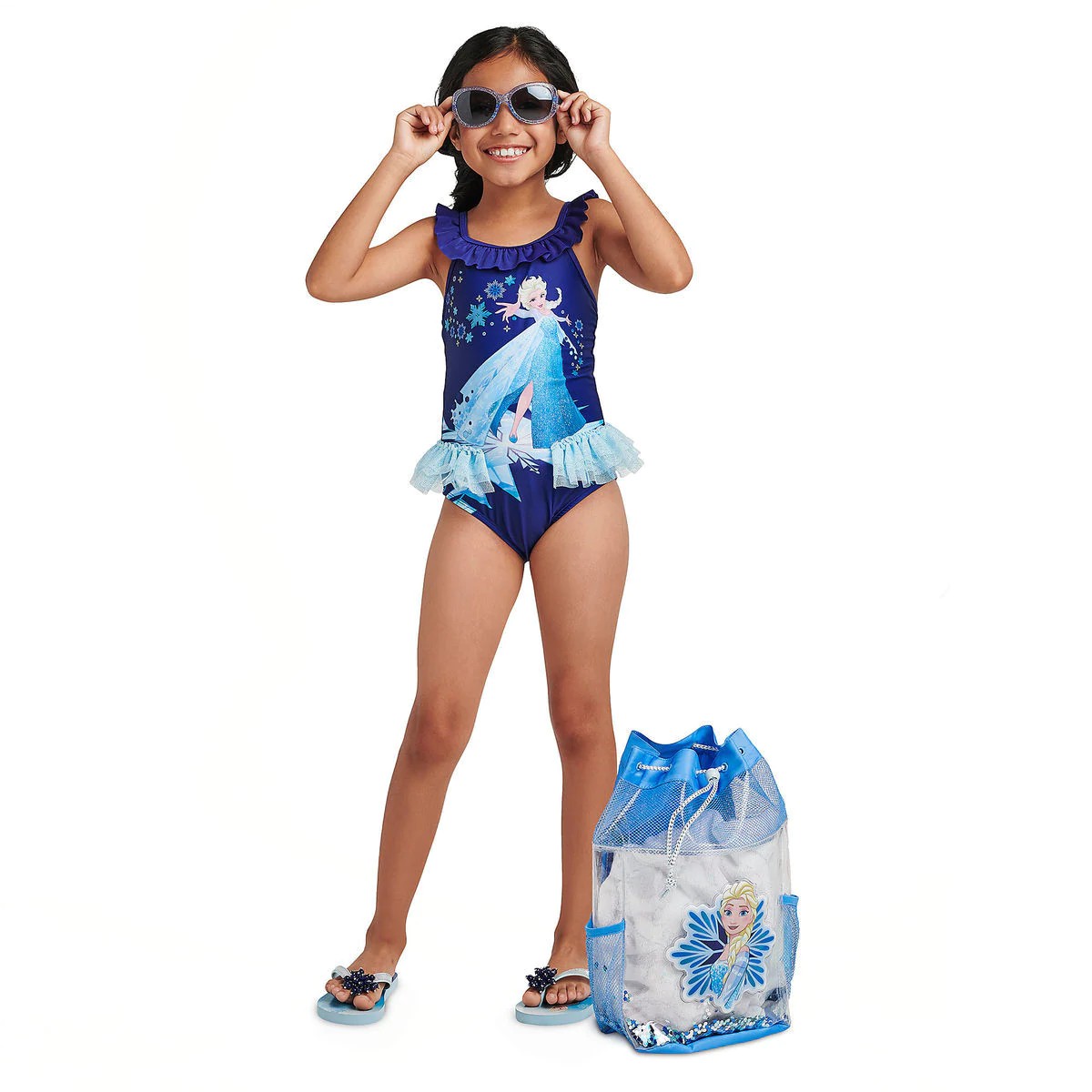 กระเป๋าสะพายเป้กันน้ำ Disney Frozen Swim Bag for Kids