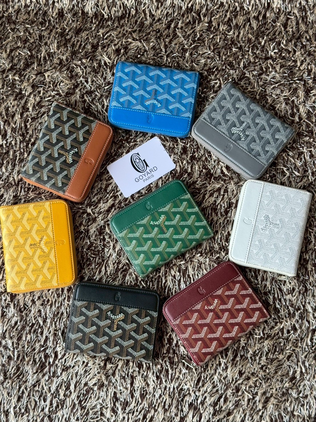 Goyard Matignon Mini Wallet Maison (แอดไลน์ก่อนสั่งซื้อ)