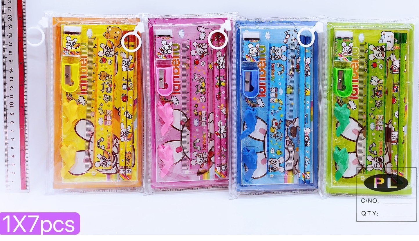 P08951 ชุดเครื่องเขียน สุดคุ้ม ราคาส่งต่อ 1 โหล: 12 ชุด