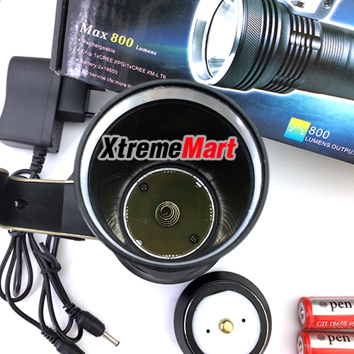 ชุดเซตไฟฉายซูม Pen Fire รุ่น LH-901 Cree LED T6 28000 3x18650