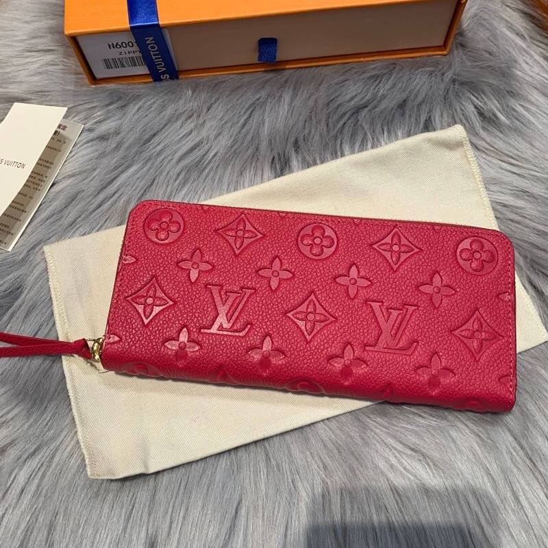 กระเป๋าสตางค์ lv clemence monogram ซิปรอบ ใบยาว