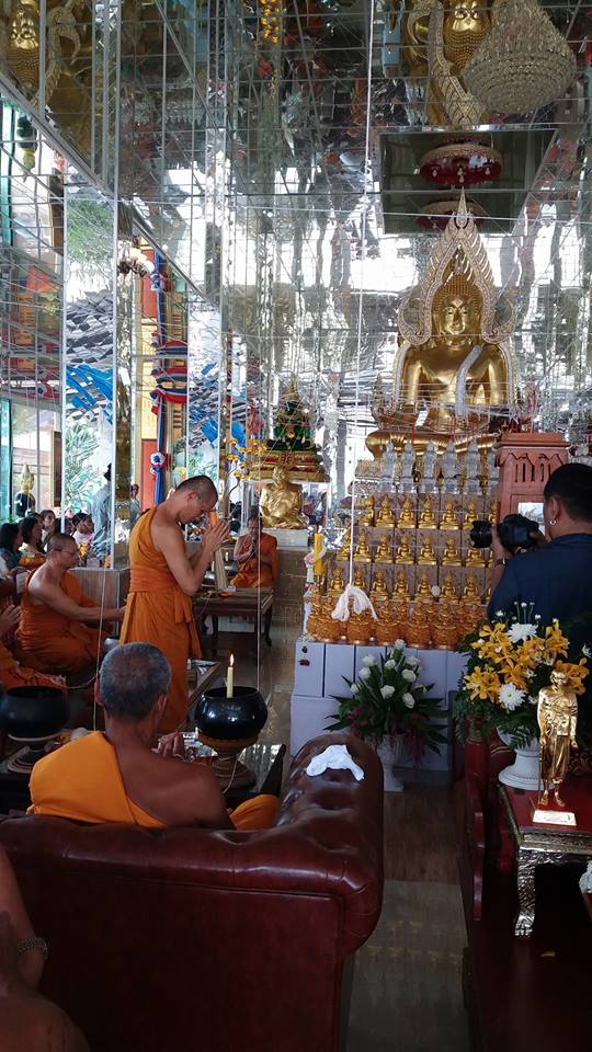 รูปหล่อ หลวงพ่อศักสิทธิ์ วัดท่าซุง (พระบูชา ขนาดตั้งบูชา หน้าตัก5นิ้ว สูง8นิ้ว) ปี2561 - หลวงพ่อเล็ก วัดท่าขนุน ร่วมปลุกเสก