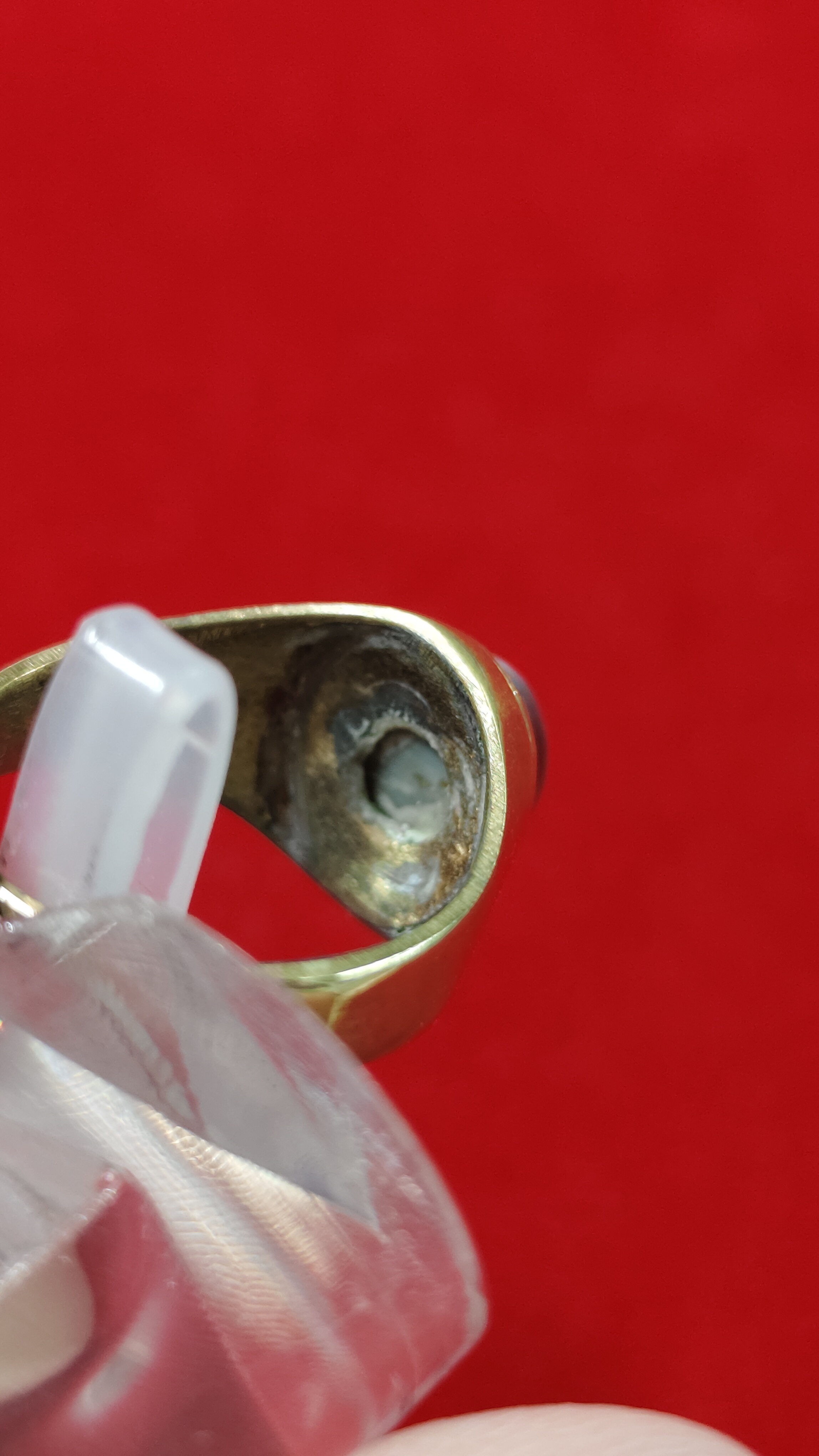 #แหวนแก้วโป่งข่าม รหัสR-0071