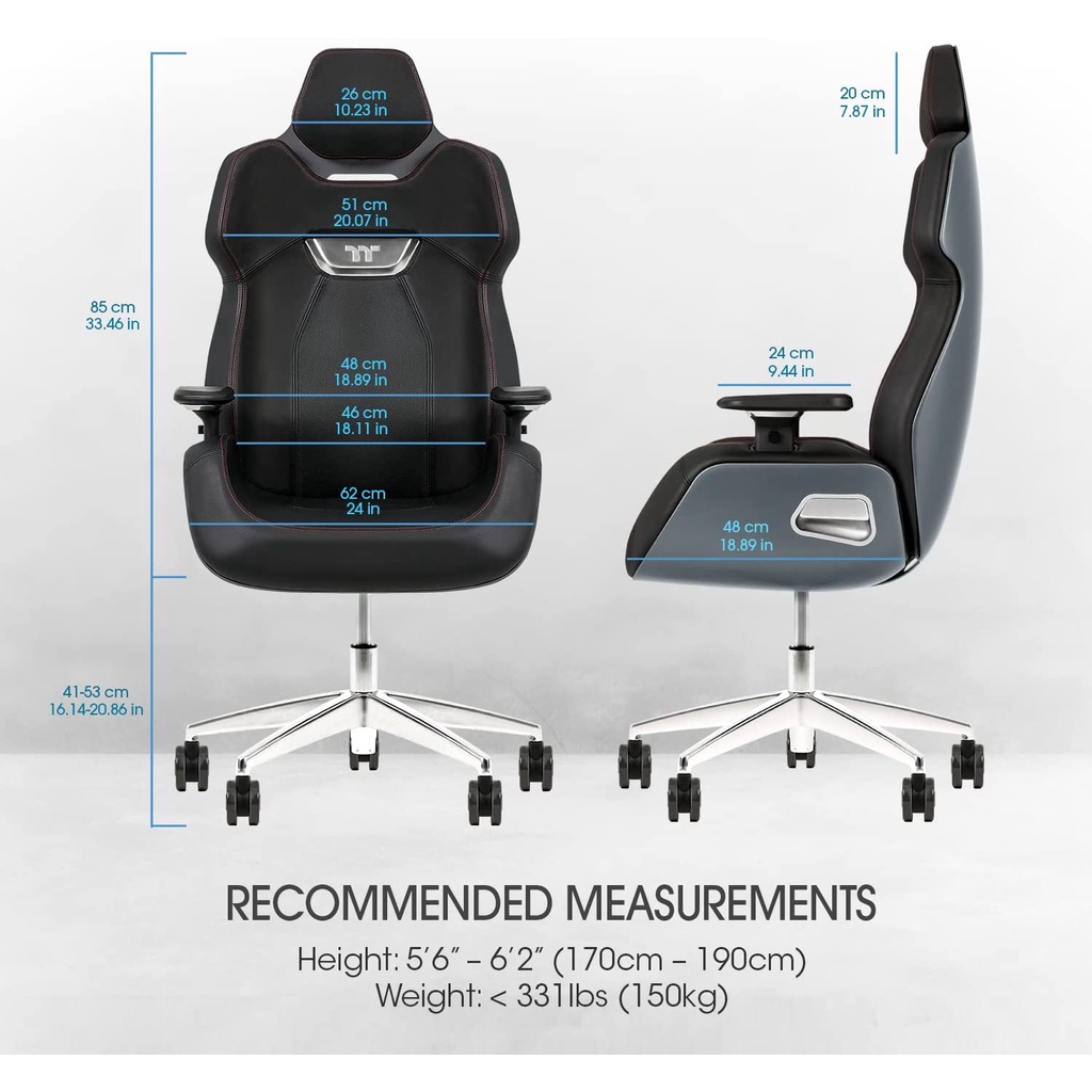 Thermaltake Argent E700 Real Leather Gaming Chair Designed by Studio F∙A∙Porsche