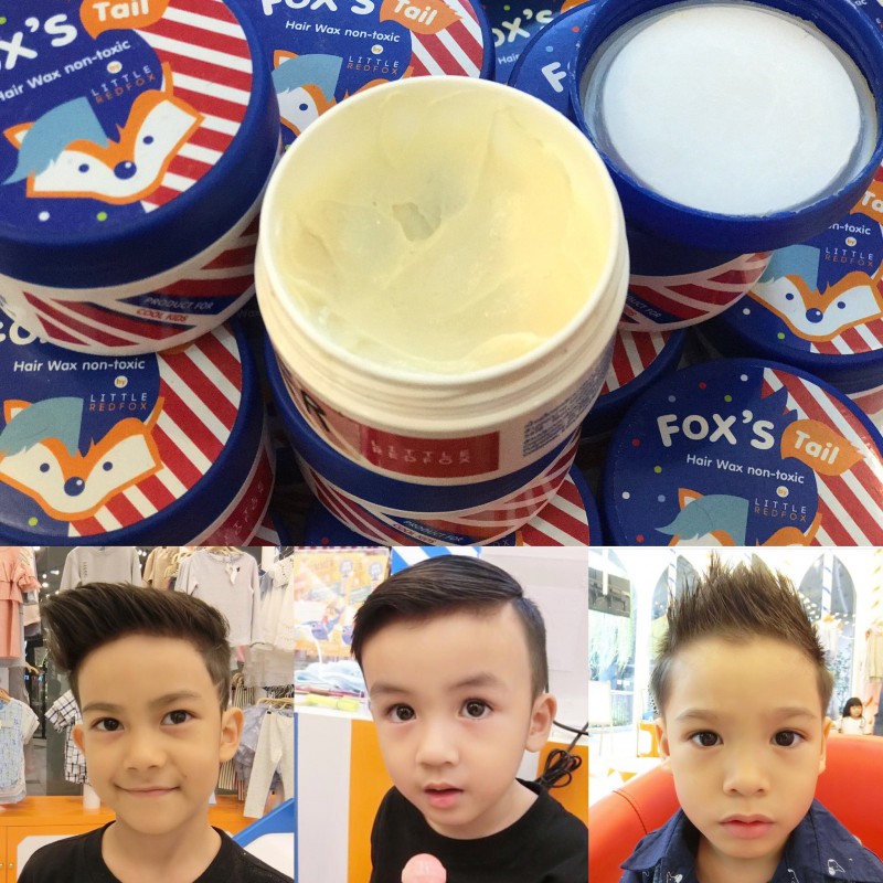 แว็กซ์ผมปลอดสารพิษสำหรับเด็ก Little Red Fox Fox's Tail Hair Wax Non-Toxic