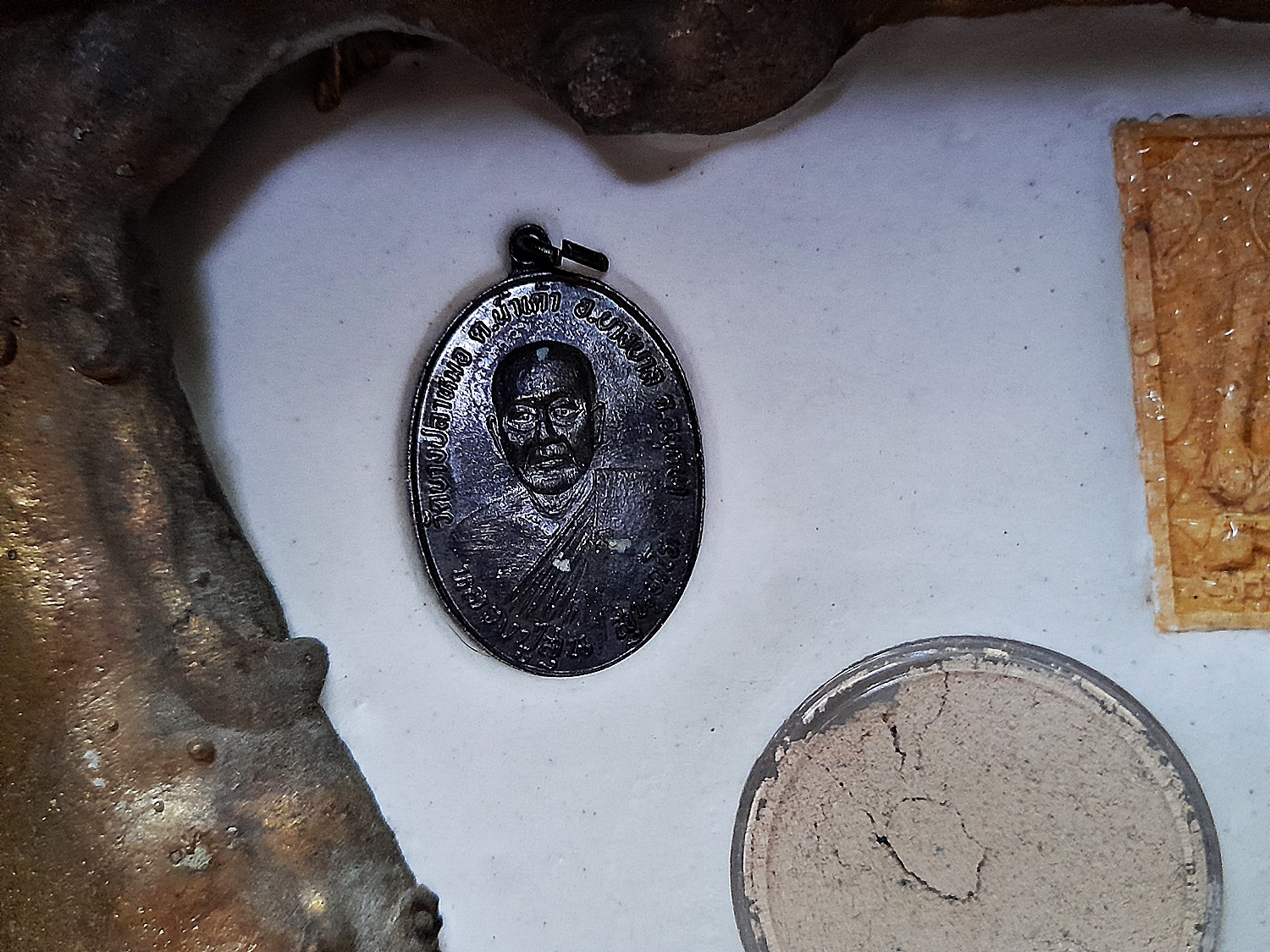 รูปหล่อ บรมครูใหญ่ หลวงปู่สุ่น วัดบางปลาหมอ เนื้อทองเหลือง (หน้าตัก5นิ้ว) (ใต้ฐานบรรจุวัตถุมงคล) ปี2563 #รับประกันแท้