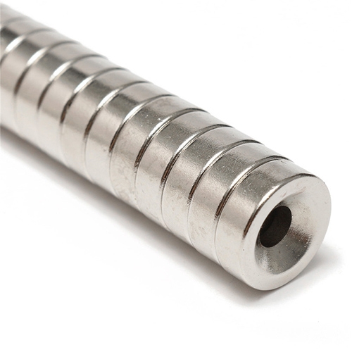 แม่เหล็กมีรูกรวย เอนกประสงค์ Dia15mm Hole5mm N35 Magnets Neodymium (ก้อนละ)
