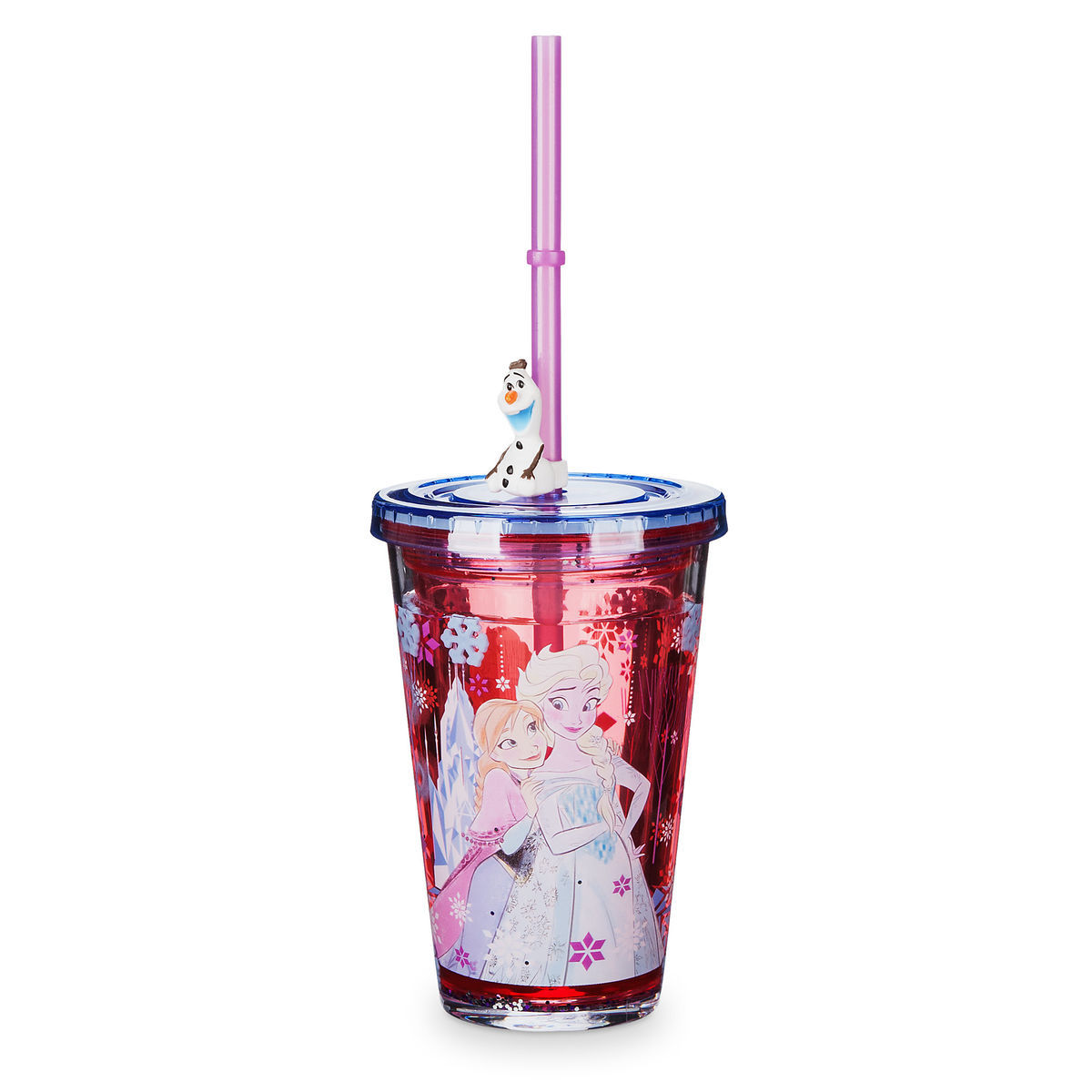 แก้วน้ำพร้อมหลอดดื่มสำหรับเด็ก Disney Tumbler with Straw (Frozen)