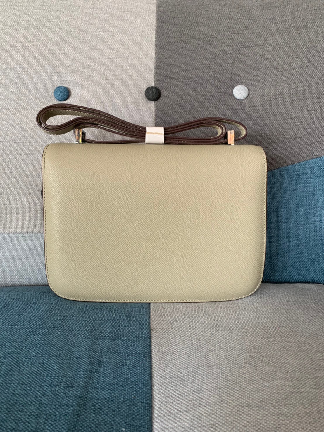 กระเป่า hm constance epsom leather 24 cm