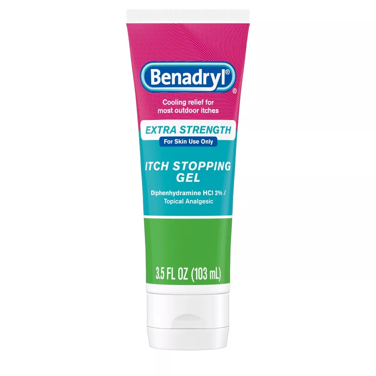 เจลบรรเทาอาการคันสูตรเข้มข้น Benadryl Extra Strength Itch Stopping Gel