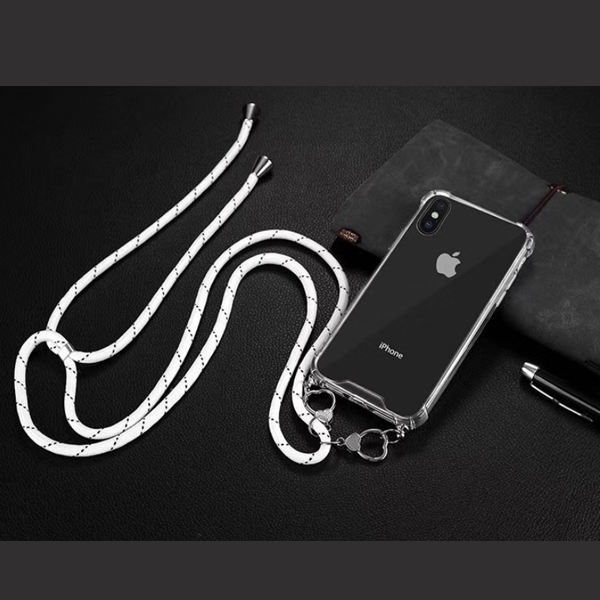 เคสใสไอโฟน พร้อมสายคล้อง เคส iPhone ใช้ ห้อยคอ สะพายข้างได้