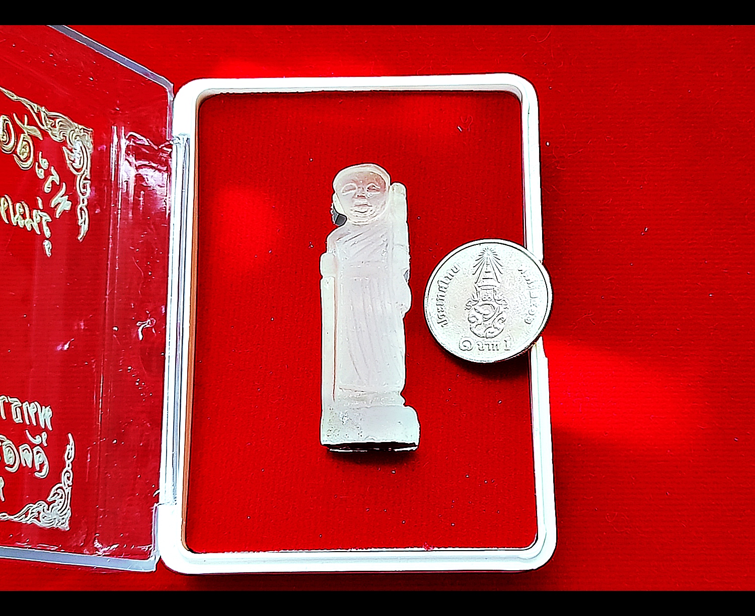 พระสีวลี เนื้อแก้วโปงข่าม ปี2564 #รับประกันแท้ - หลวงพ่อเล็ก วัดท่าขนุน อฐืษฐานจิต