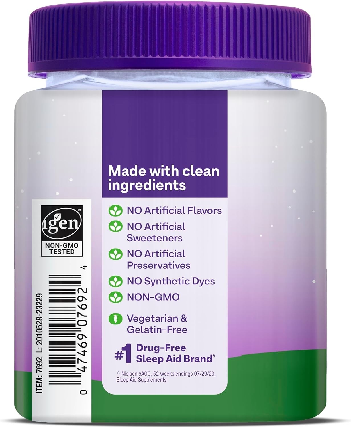 วิตามินเสริมการนอนหลับสำหรับเด็กชนิดกัมมี่ NATROL Kids Sleep Melatonin Gummies (60 Gummies)