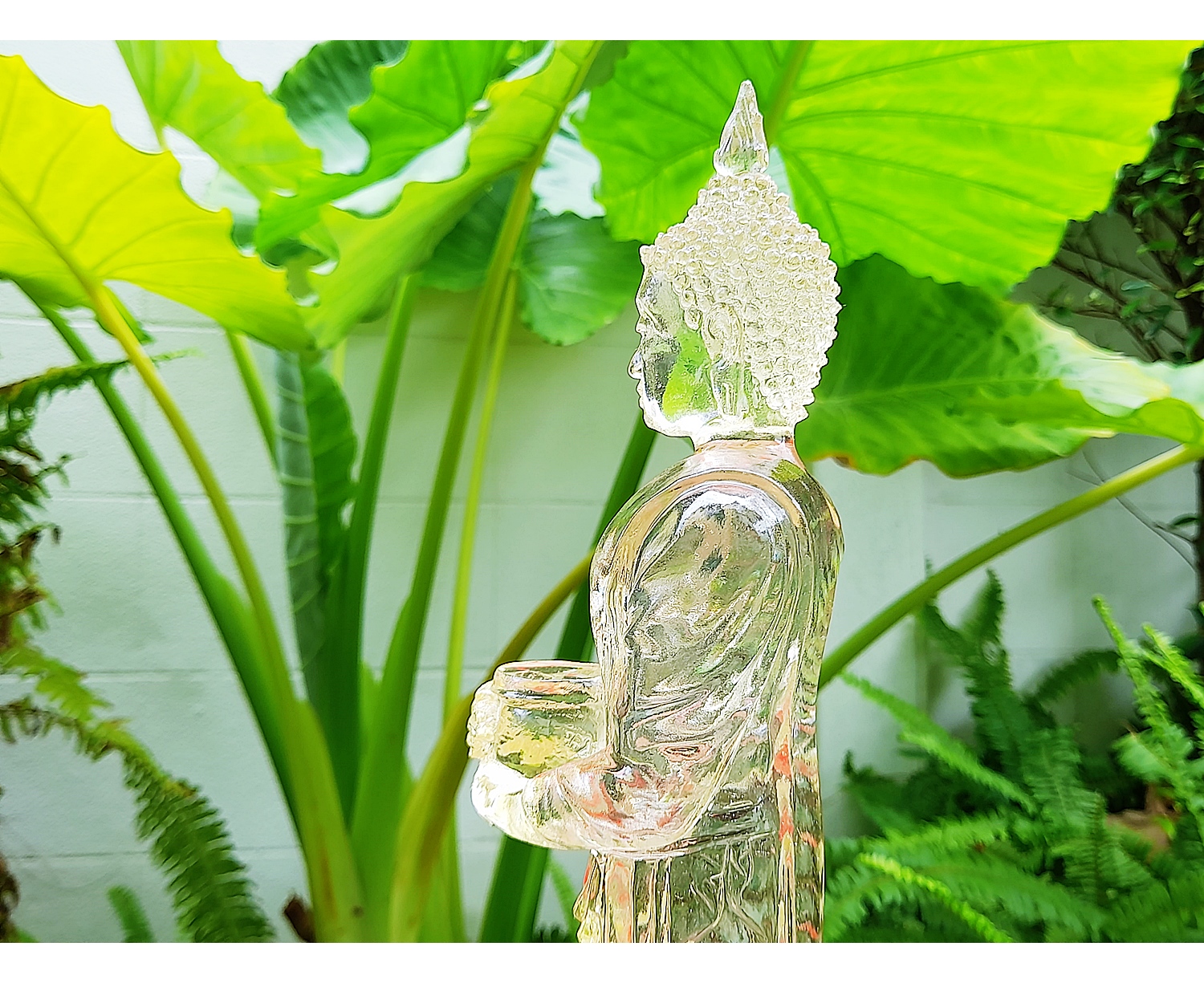 รูปหล่อ หลวงพ่อไหลมาเทมา(พระพุทธรูป สมเด็จองค์ปฐม ปาง อุ้มบาตร) เนื้อเรซิ่นใส - (เข้าพิธีปลุกเสกที่ วัดพันท้ายนรสิงห์) ปี2562 #รับประกันแท้