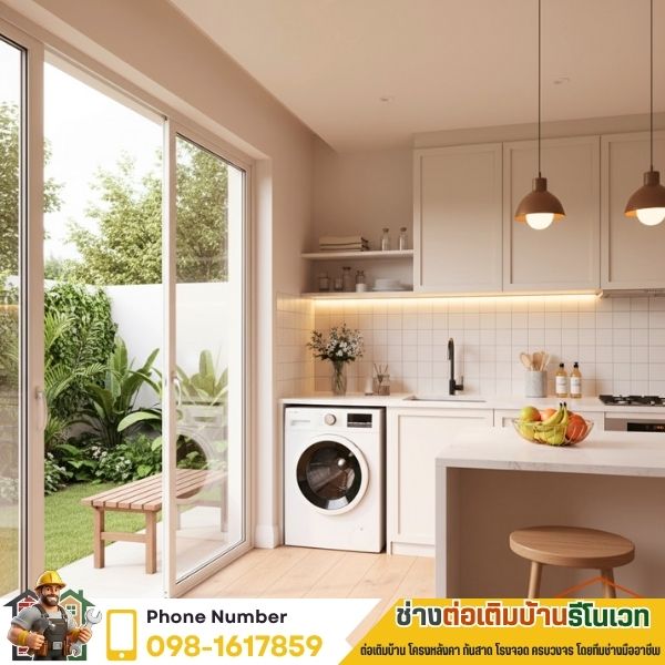 ครัวสแตนเลส ฮูดดูดควัน